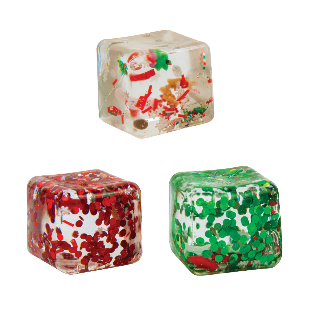 Christmas Qube Stress Toy from Master Toys & Novelties