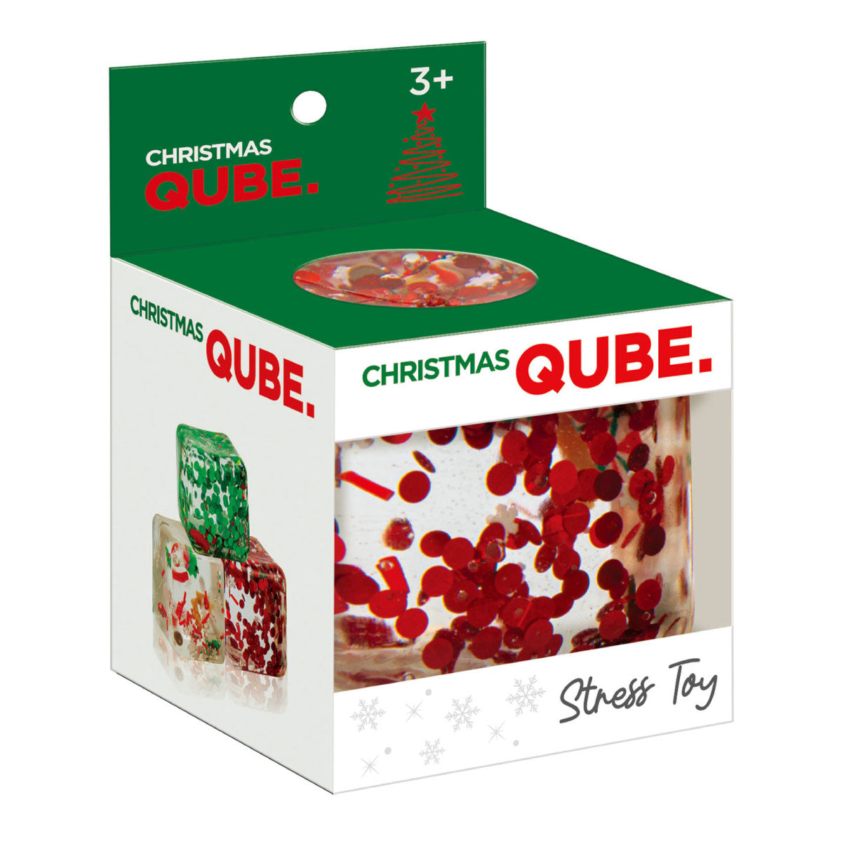 Christmas Qube Stress Toy from Master Toys & Novelties