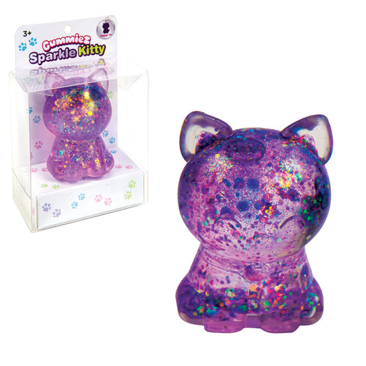 Gummiez Sparkle Kitty Stress Toy from Master Toys & Novelties