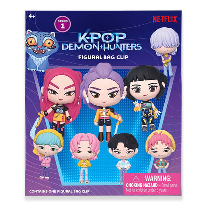 Master Toys & Novelties Inc - KPop Demon Hunters Figural Bag Clip Blind Bag - Series 1