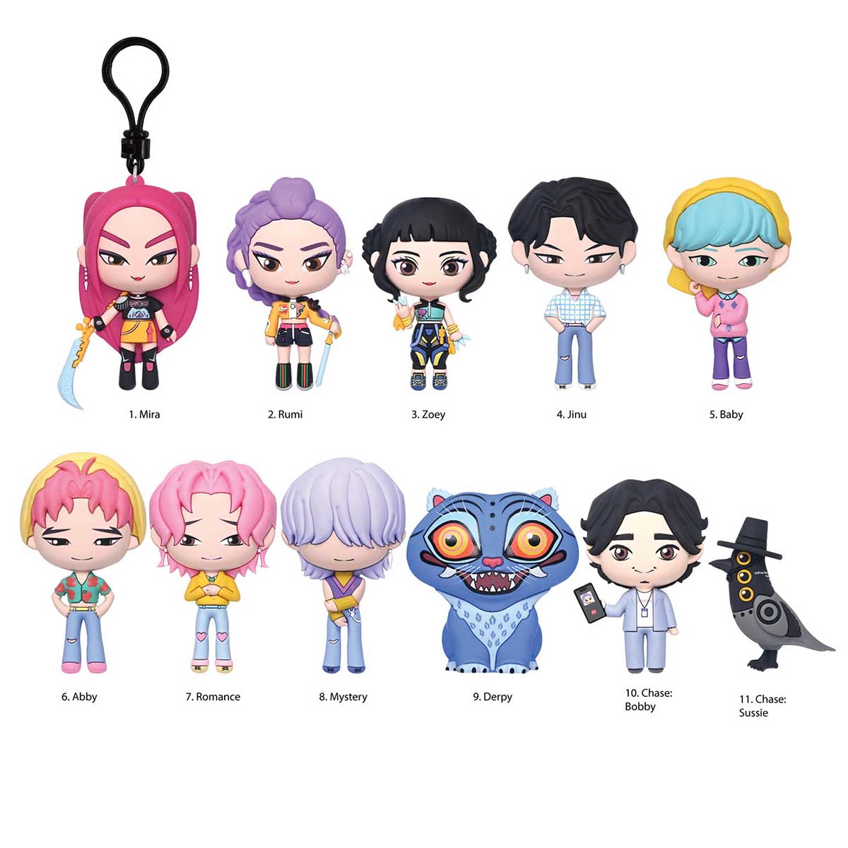 Master Toys & Novelties Inc - KPop Demon Hunters Figural Bag Clip Blind Bag - Series 1