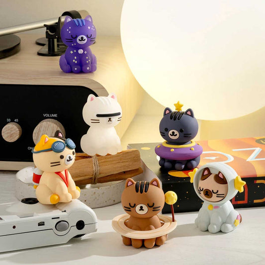 Smoko Astro Cats Blind Box Figure