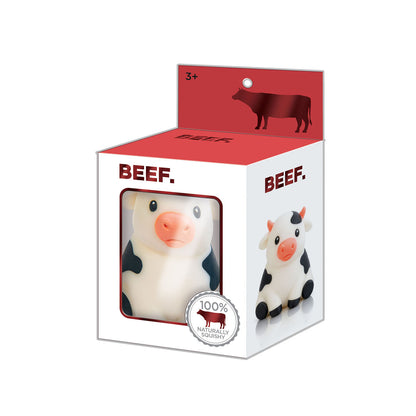 100% Naturally Squishy Beef Fidget from Master Toys & Novelties