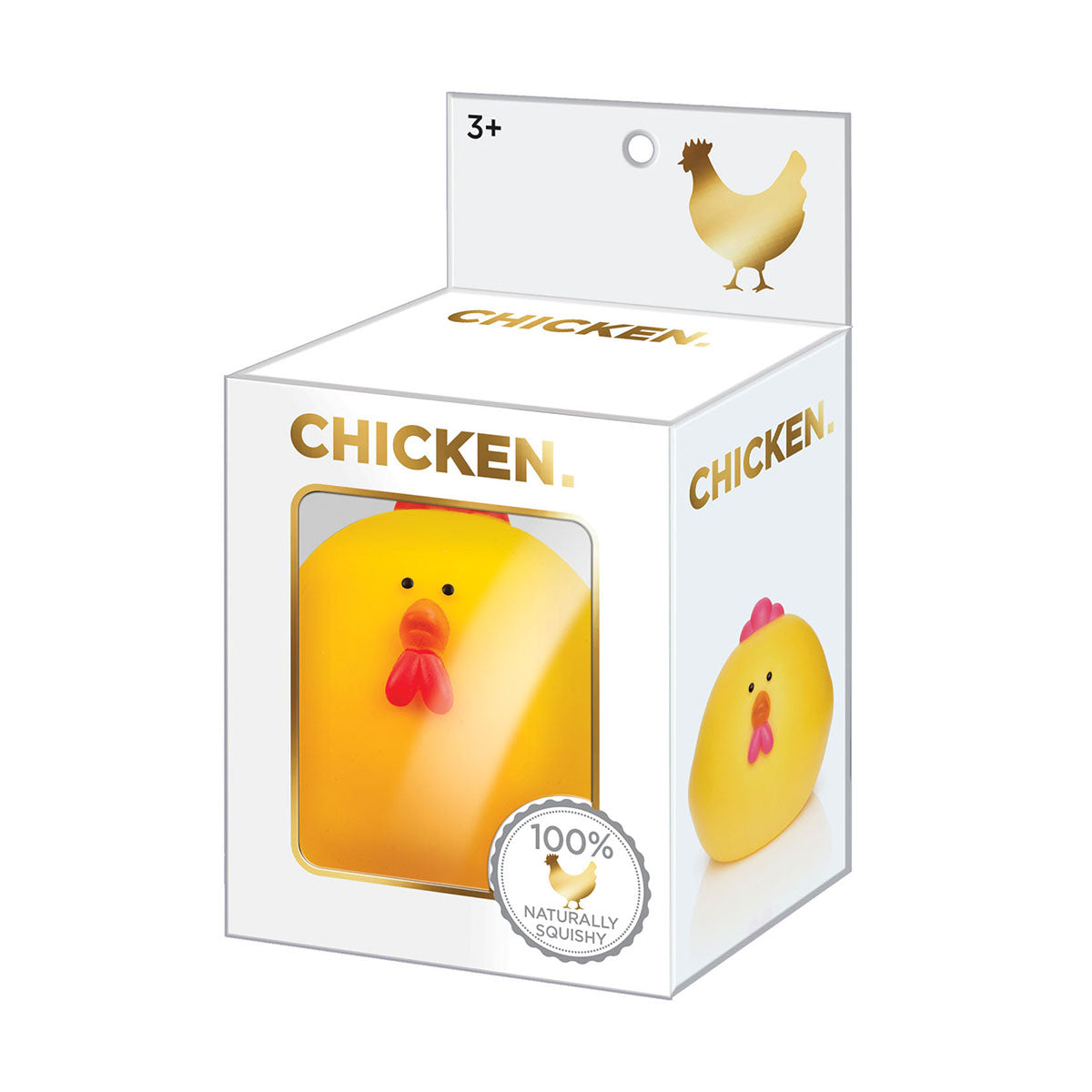 100% Naturally Squishy Chicken Fidget from Master Toys & Novelties