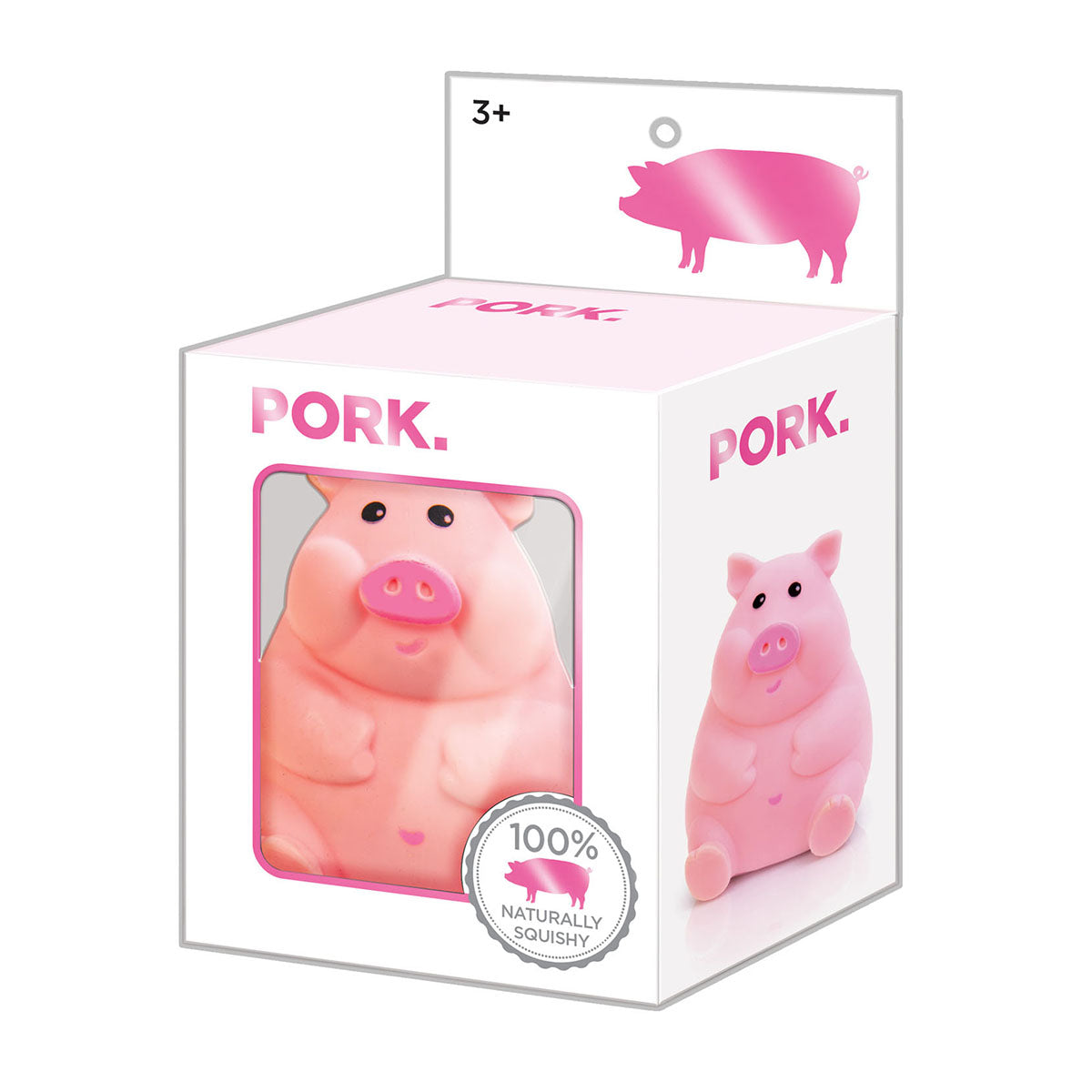 100% Naturally Squishy Pork Fidget from Master Toys & Novelties