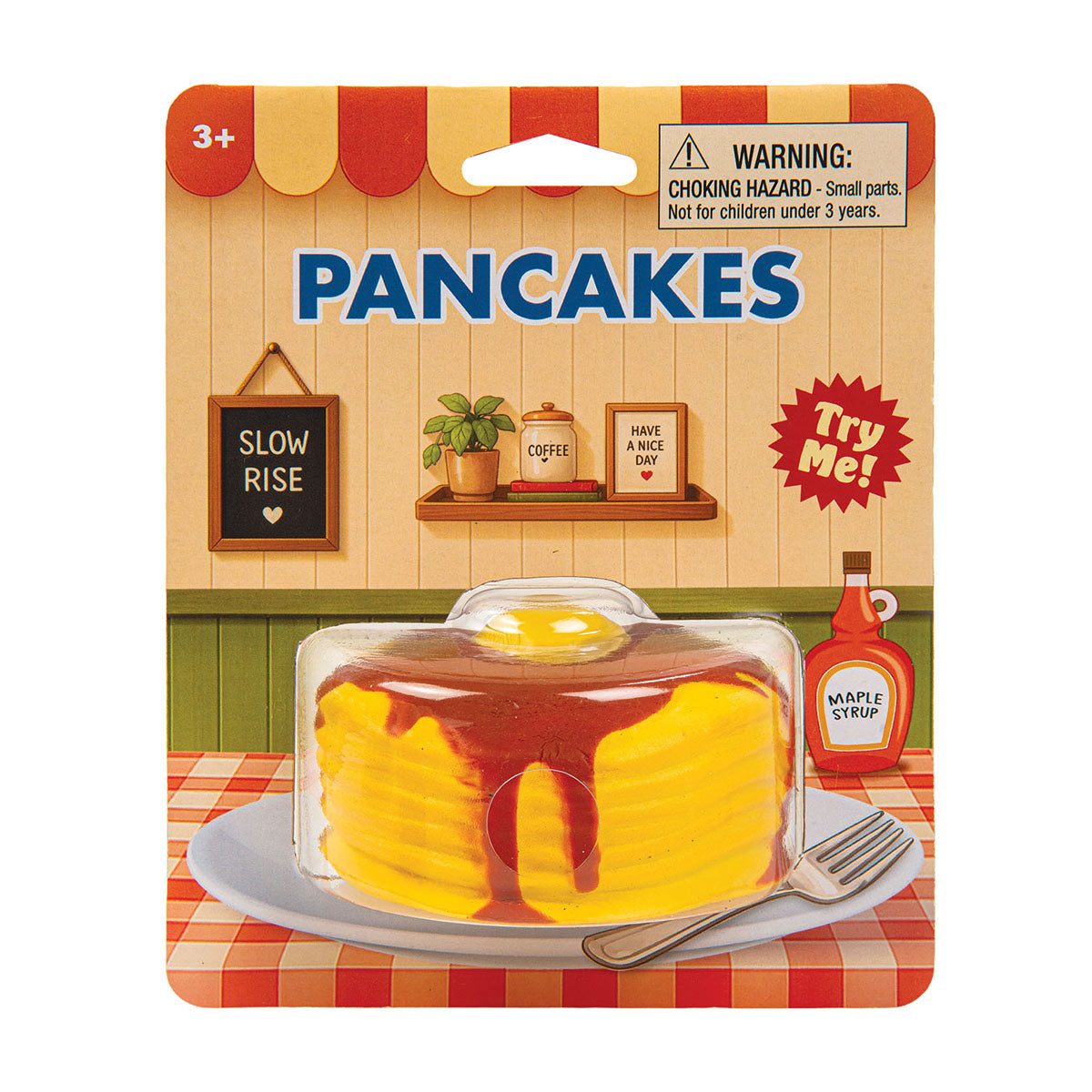 Squishy Slow Rise Pancakes from Master Toys & Novelties
