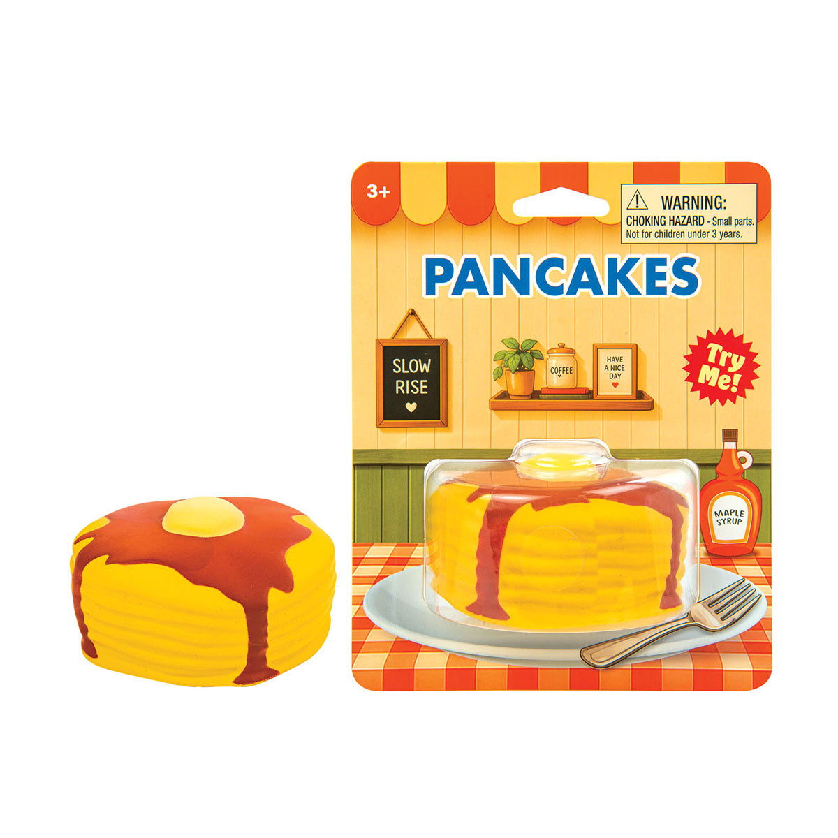 Squishy Slow Rise Pancakes from Master Toys & Novelties