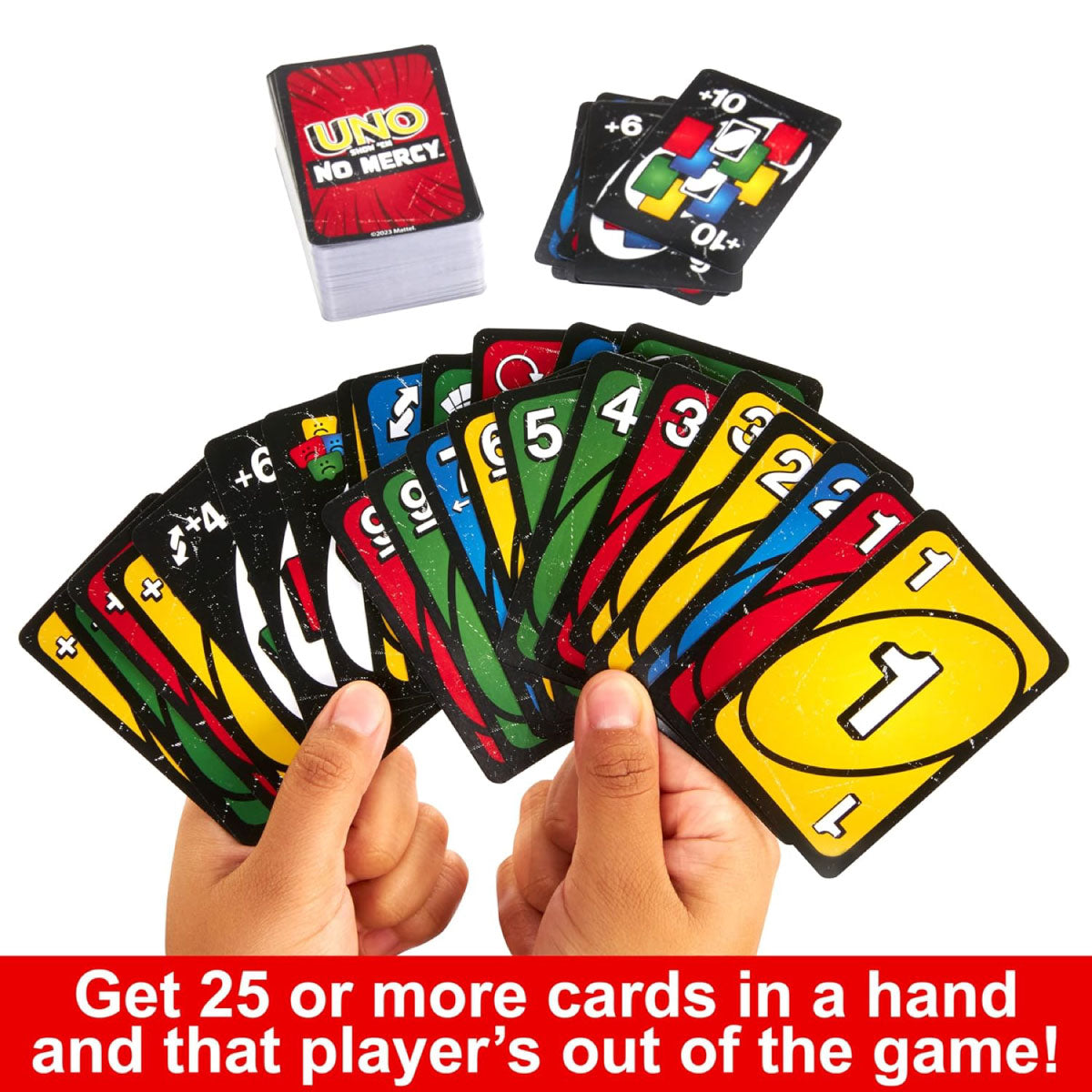 Mattel UNO Show Em No Mercy Card Game