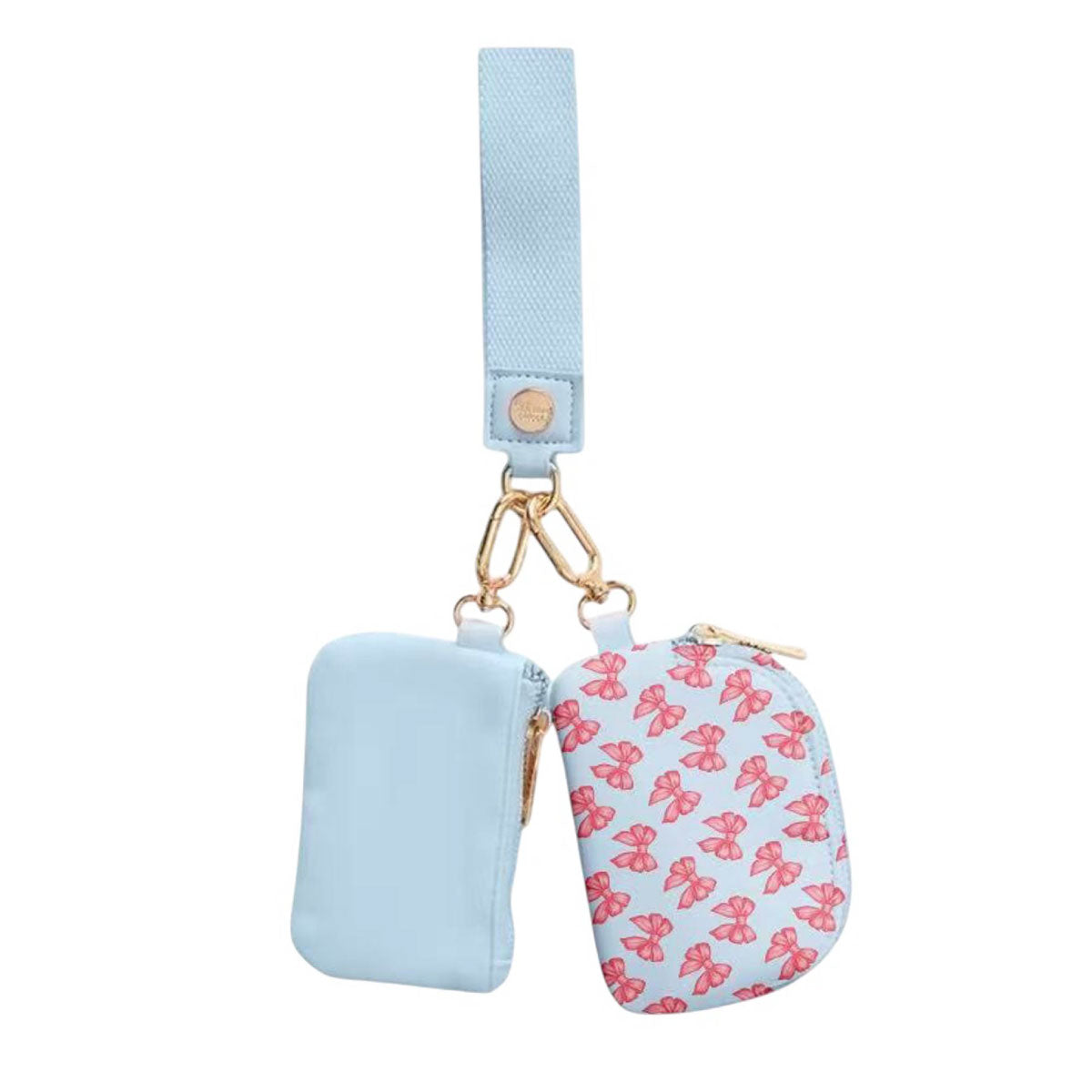 Mavi Bandz Karma Collection Blue Bow Double Wallets