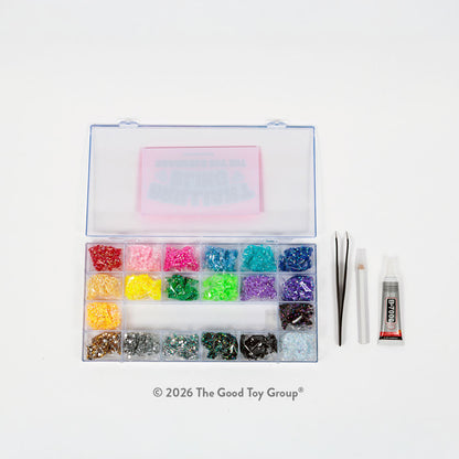 The contents of the Brilliant Bling Bedazzle Kit