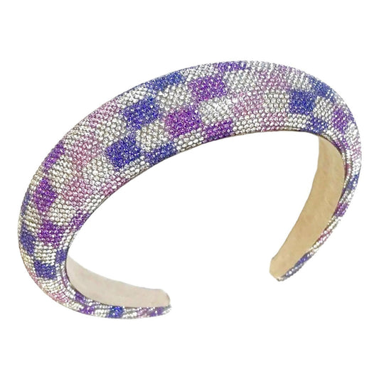 Mavi Bandz Era Crystal Check Headband