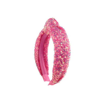 Mavi Bandz Hot Pink Glinda Sequin Headband