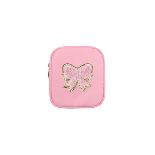 Mavi Bandz Varsity Collection 5” Pink Bow Bag