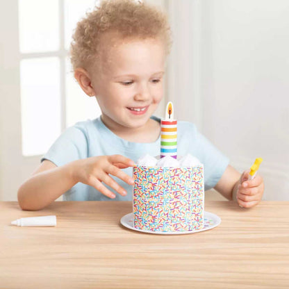 Melissa and Doug Birthday Surprise Play Set (with Make a Wish Candle)