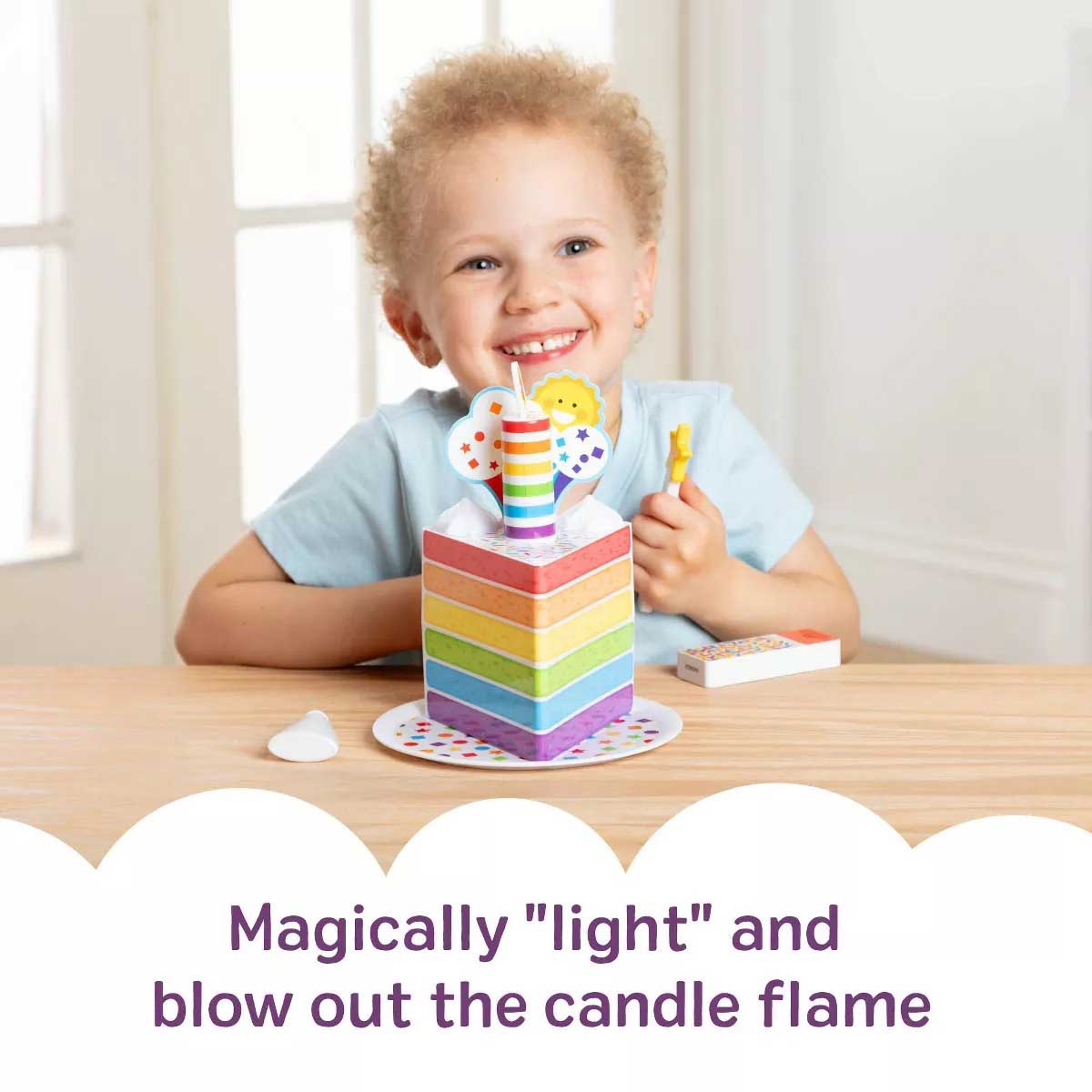 Melissa and Doug Birthday Surprise Play Set (with Make a Wish Candle)