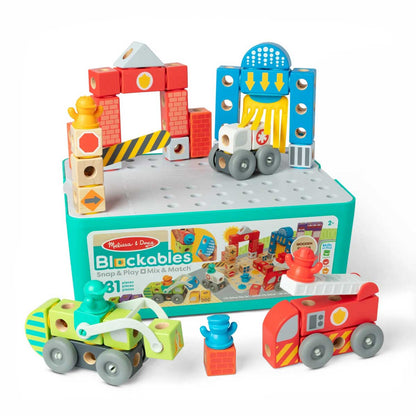 Melissa & Doug Blockables City Deluxe Play Set