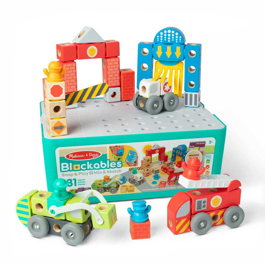 Melissa & Doug Blockables City Deluxe Play Set
