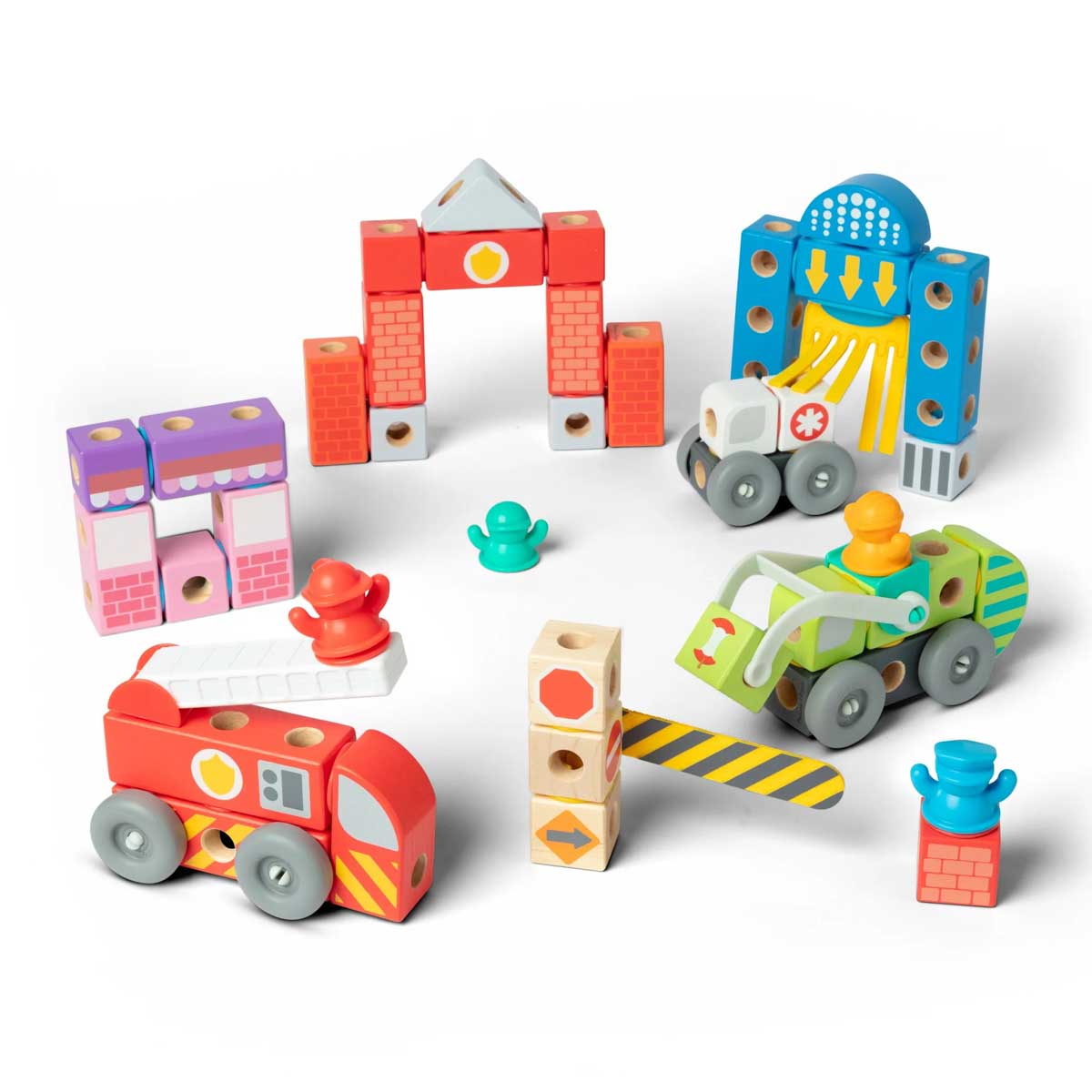 Melissa & Doug Blockables City Deluxe Play Set
