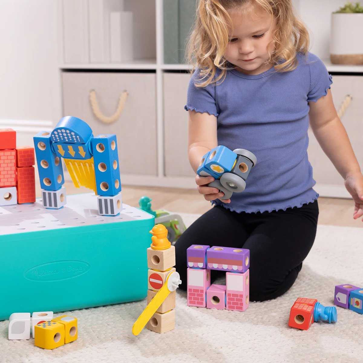 Melissa & Doug Blockables City Deluxe Play Set