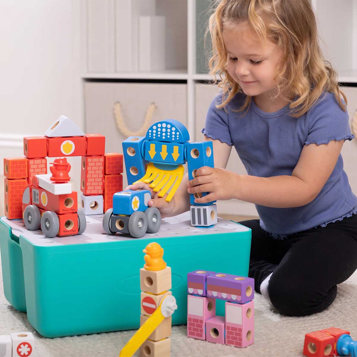 Melissa & Doug Blockables City Deluxe Play Set