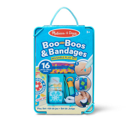 Melissa and Doug Boo-Boos & Bandages Reusable Play Set