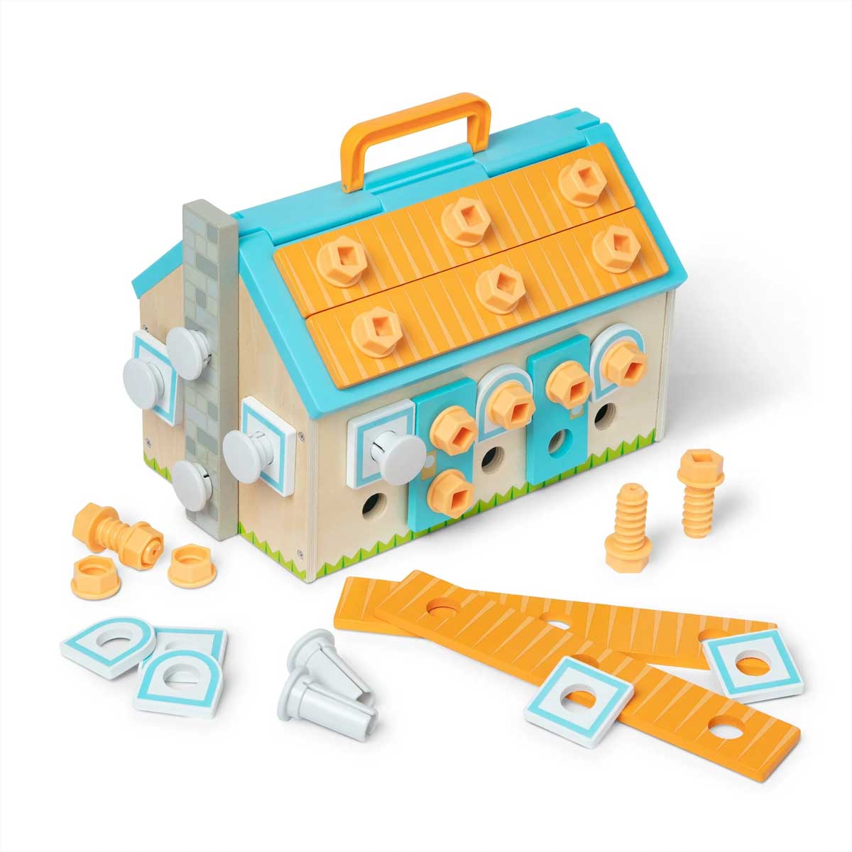 Melissa and Doug Build A House Toolbox Play Set