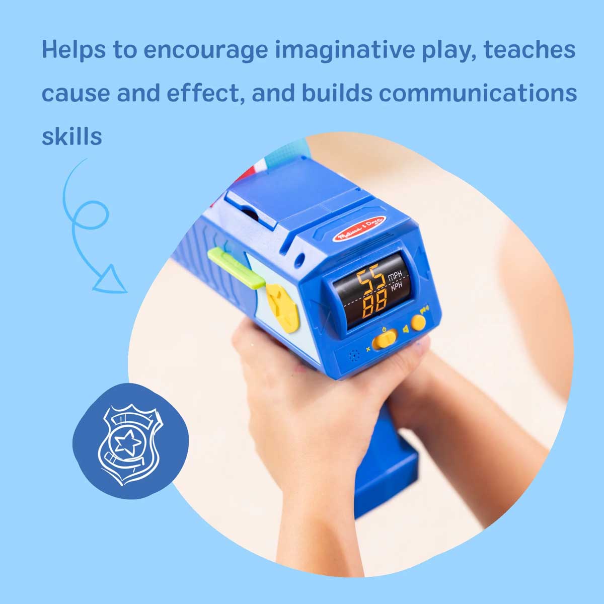Melissa & Doug Police Speed Radar