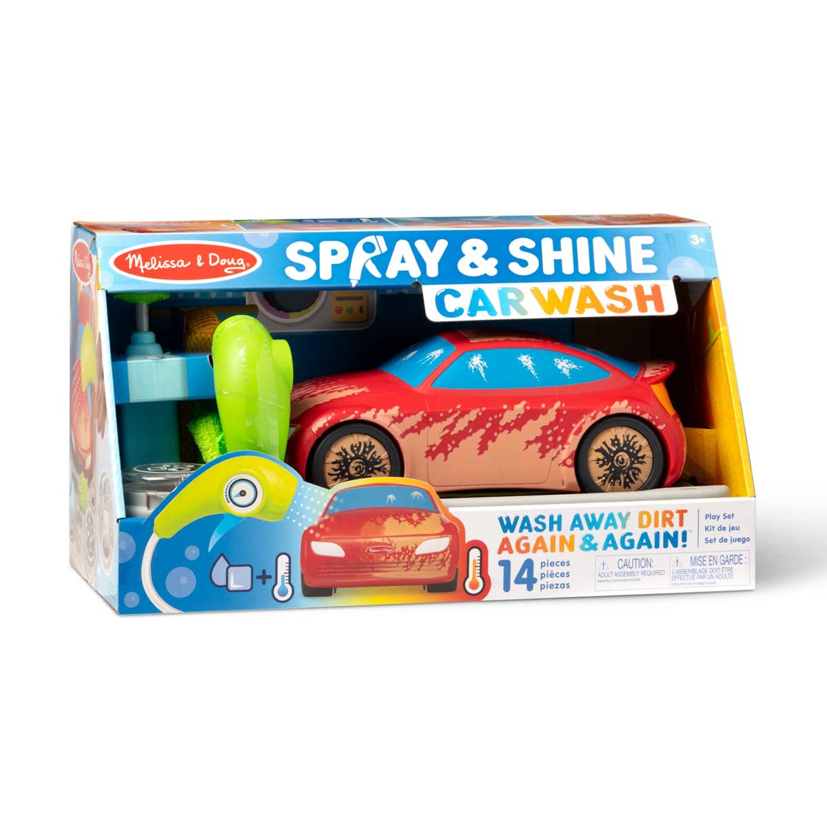 Spray & Shine Car Wash Play Set from Melissa & Doug