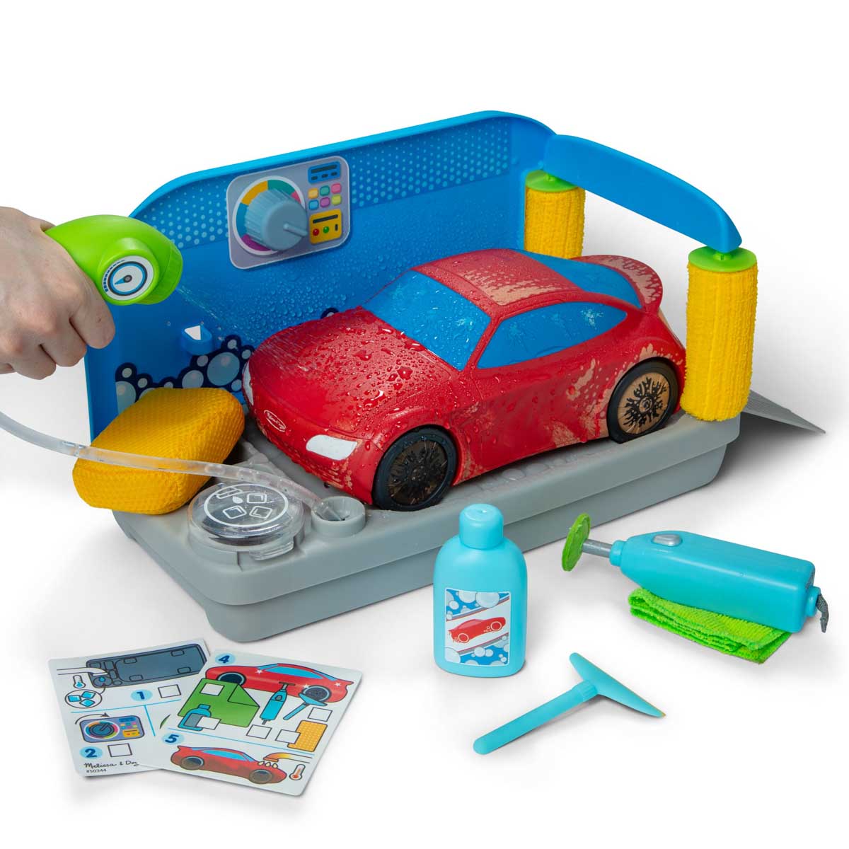 Spray & Shine Car Wash Play Set from Melissa & Doug