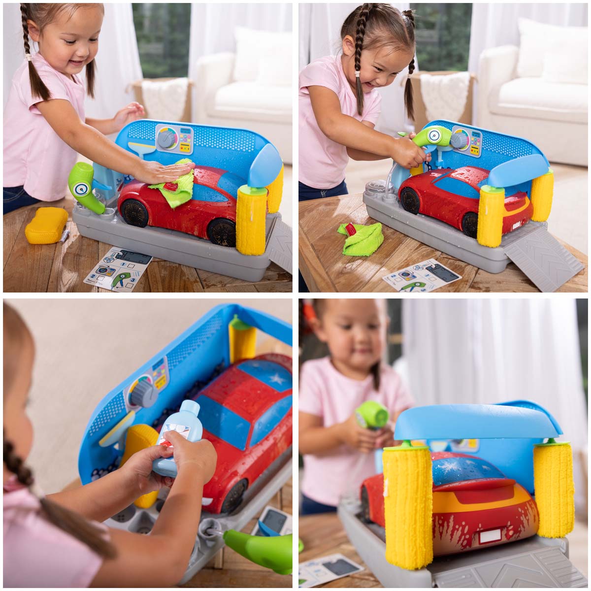 Spray & Shine Car Wash Play Set from Melissa & Doug