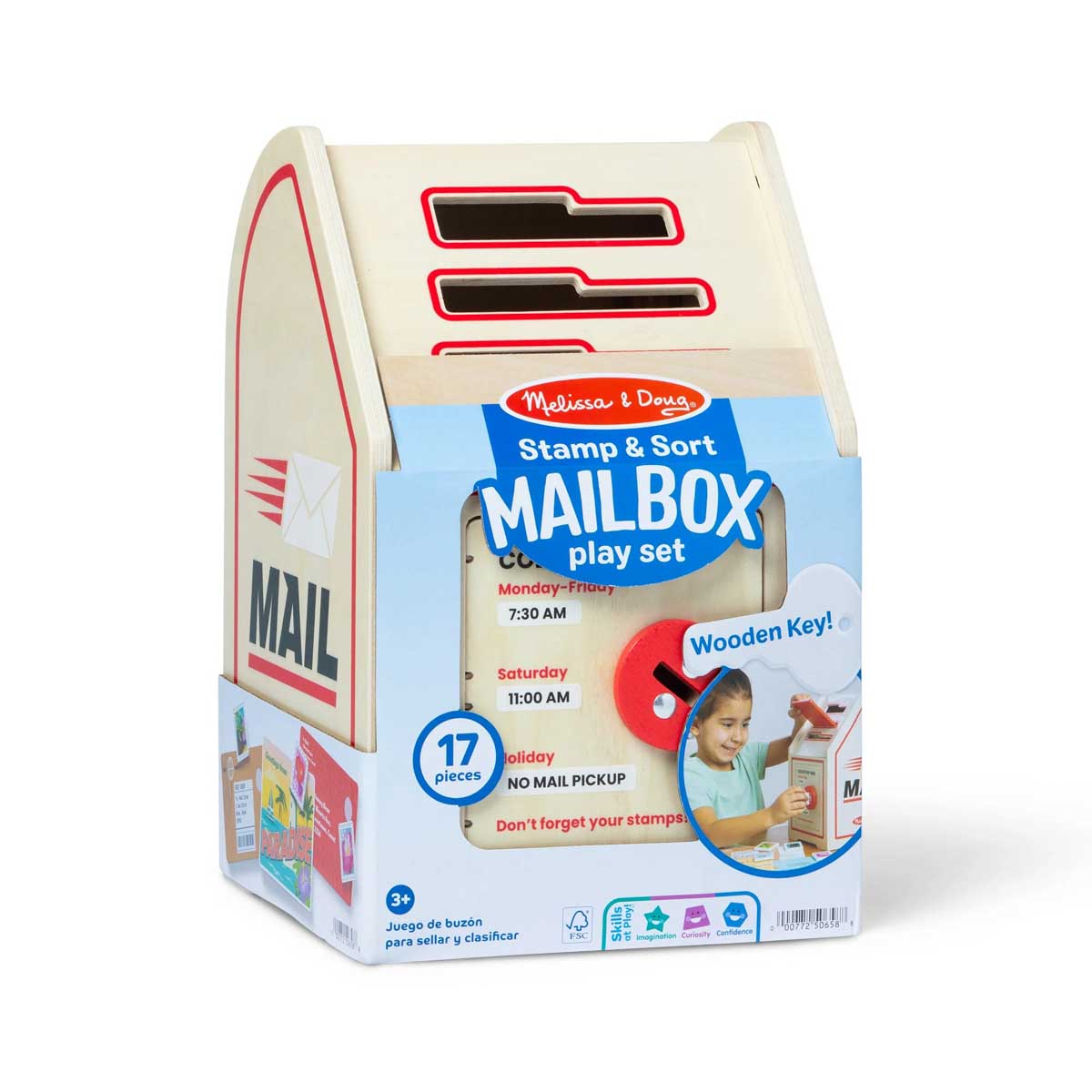 Melissa and Doug Stamp & Sort Mailbox Play Set