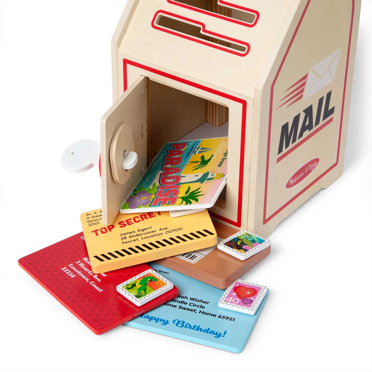 Melissa and Doug Stamp & Sort Mailbox Play Set