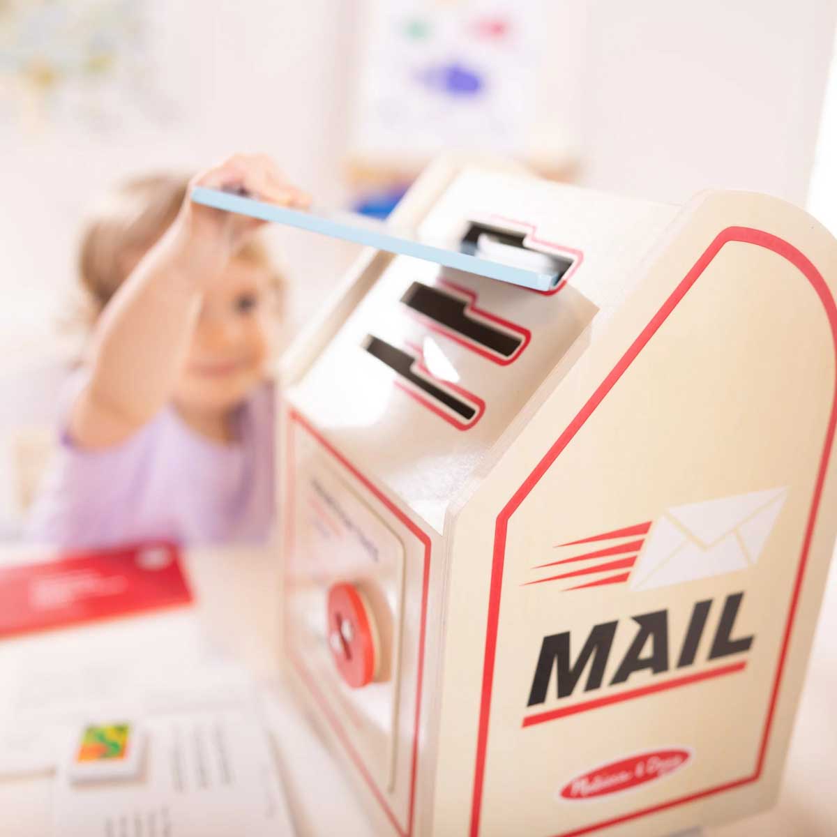 Melissa and Doug Stamp & Sort Mailbox Play Set