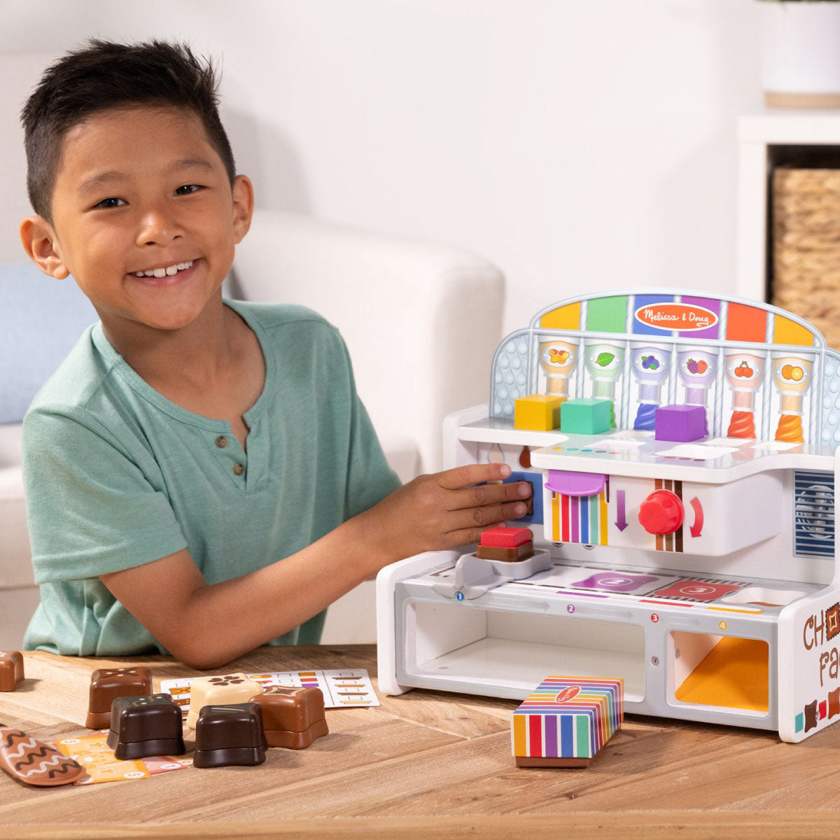 Melissa & Doug Chocolate Factory Play Set