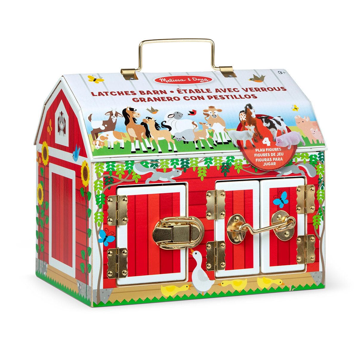 Melissa & Doug Latches Barn Play Set