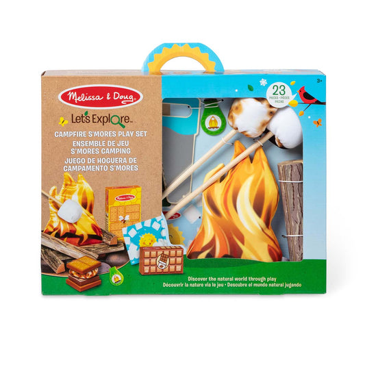Melissa & Doug - Let's Explore Campfire S'mores Play Set