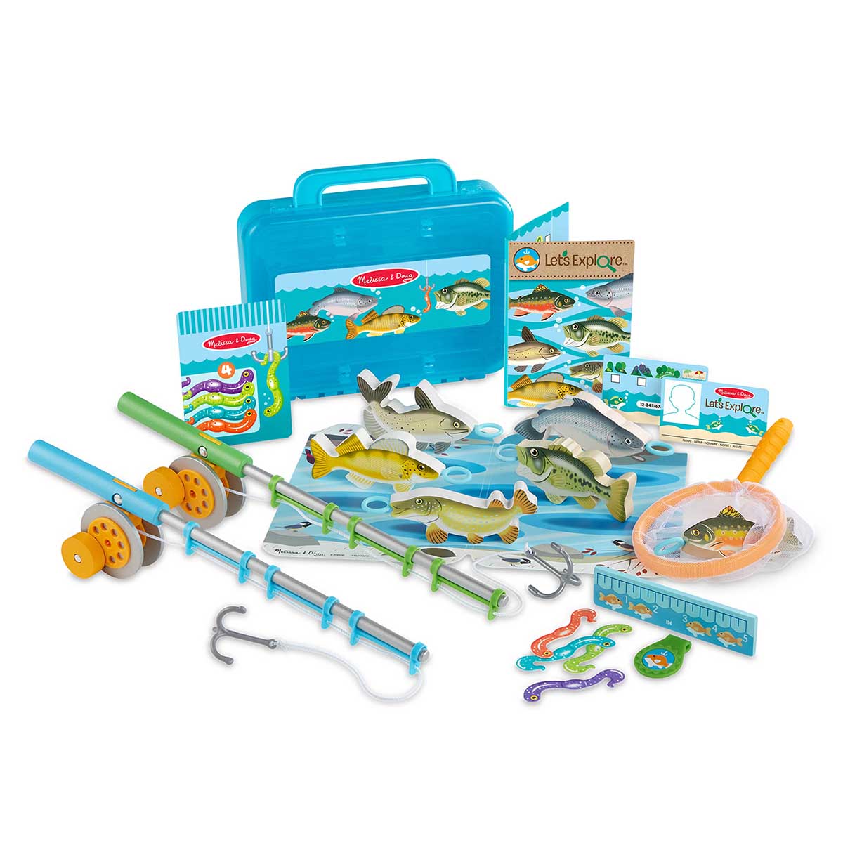 Melissa & Doug - Let's Explore Fishing Play Set