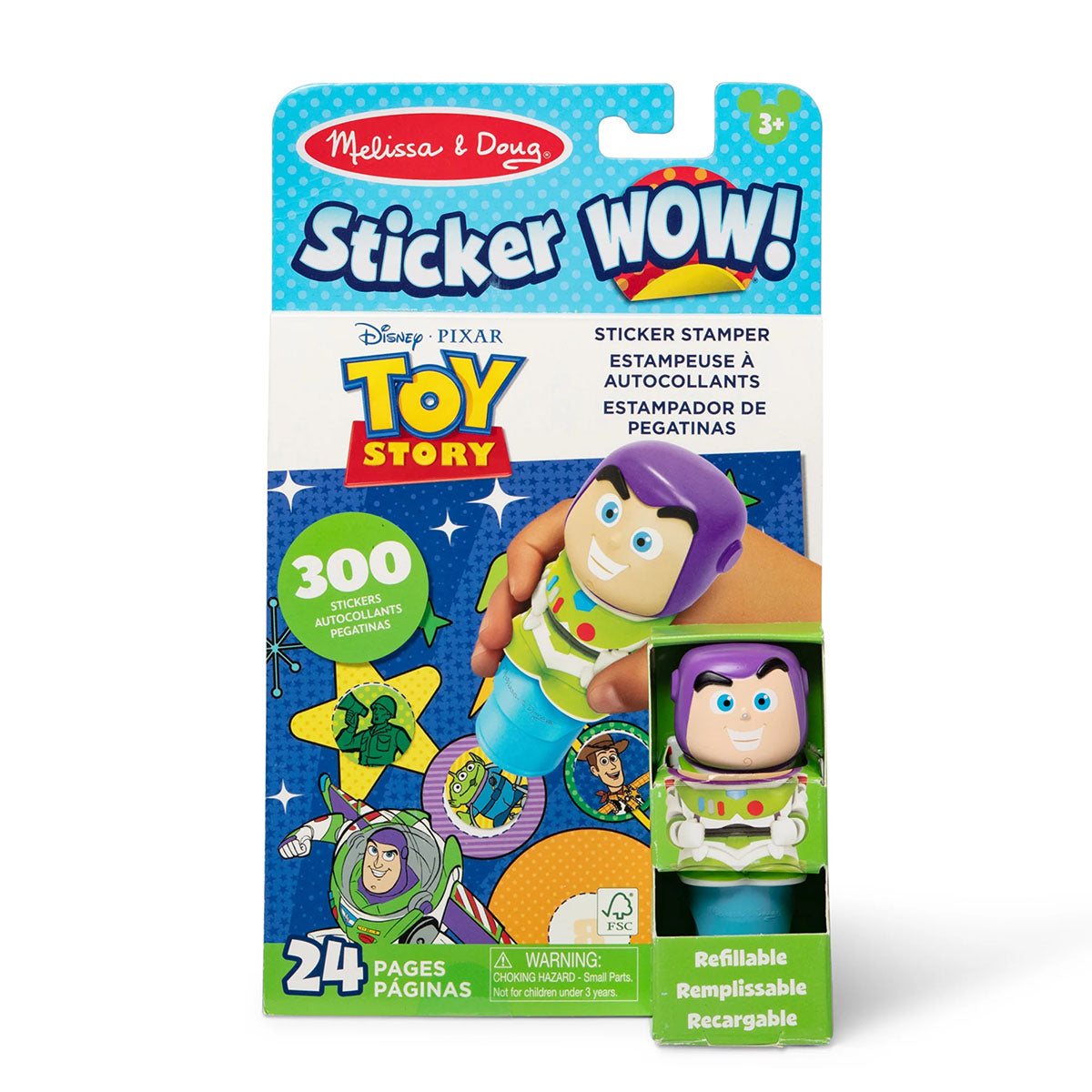 Sticker WOW! Activity Pad & Sticker Stamper - Buzz Light Year