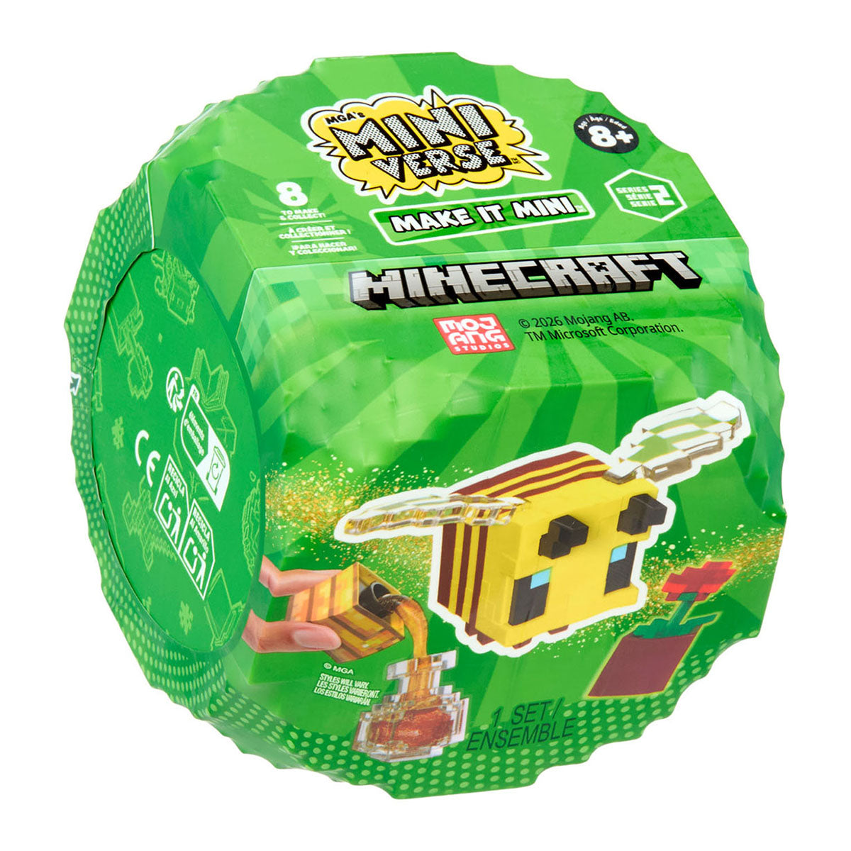 MGA's Miniverse Make It Mini Minecraft Series 2 Mini Collectables Blind Box