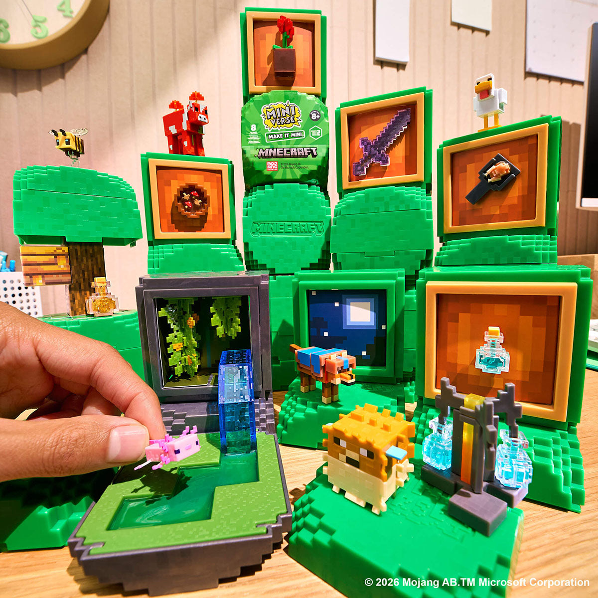 MGA's Miniverse Make It Mini Minecraft Series 2 Mini Collectables Blind Box