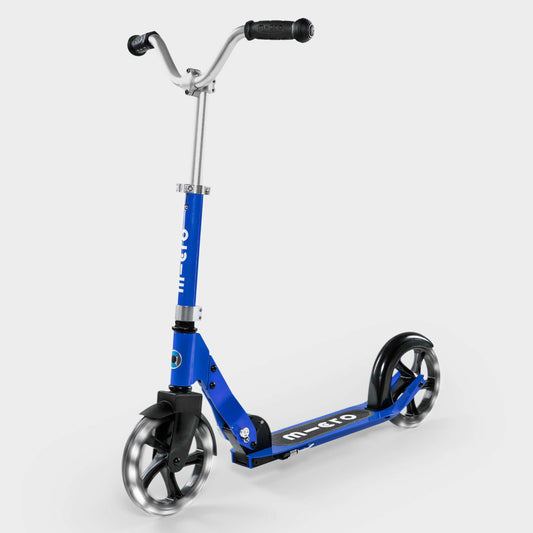 Micro Kickboard Cruiser LED Scooter - Blue