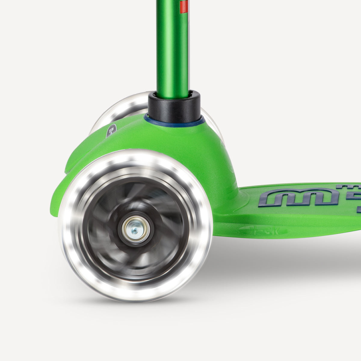 Micro Kickboard Mini Deluxe Scooter LED Wheels - Green & Blue