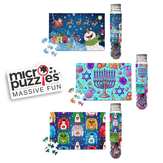 Micro Puzzles Holiday 150 pc Mini Jigsaws