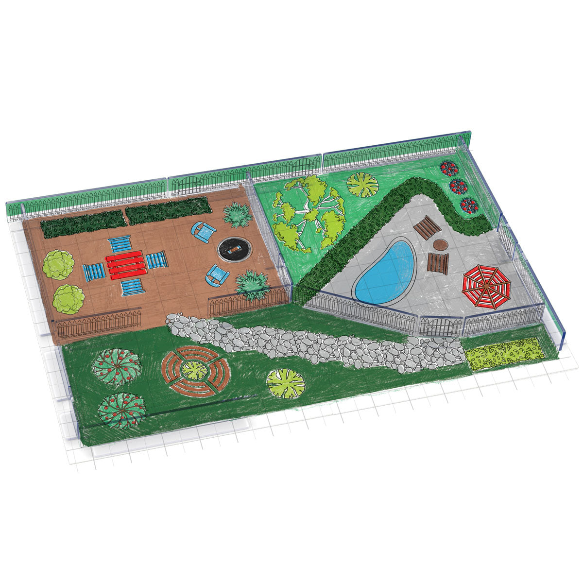Mindware Art-chitect Landscape Designer Set