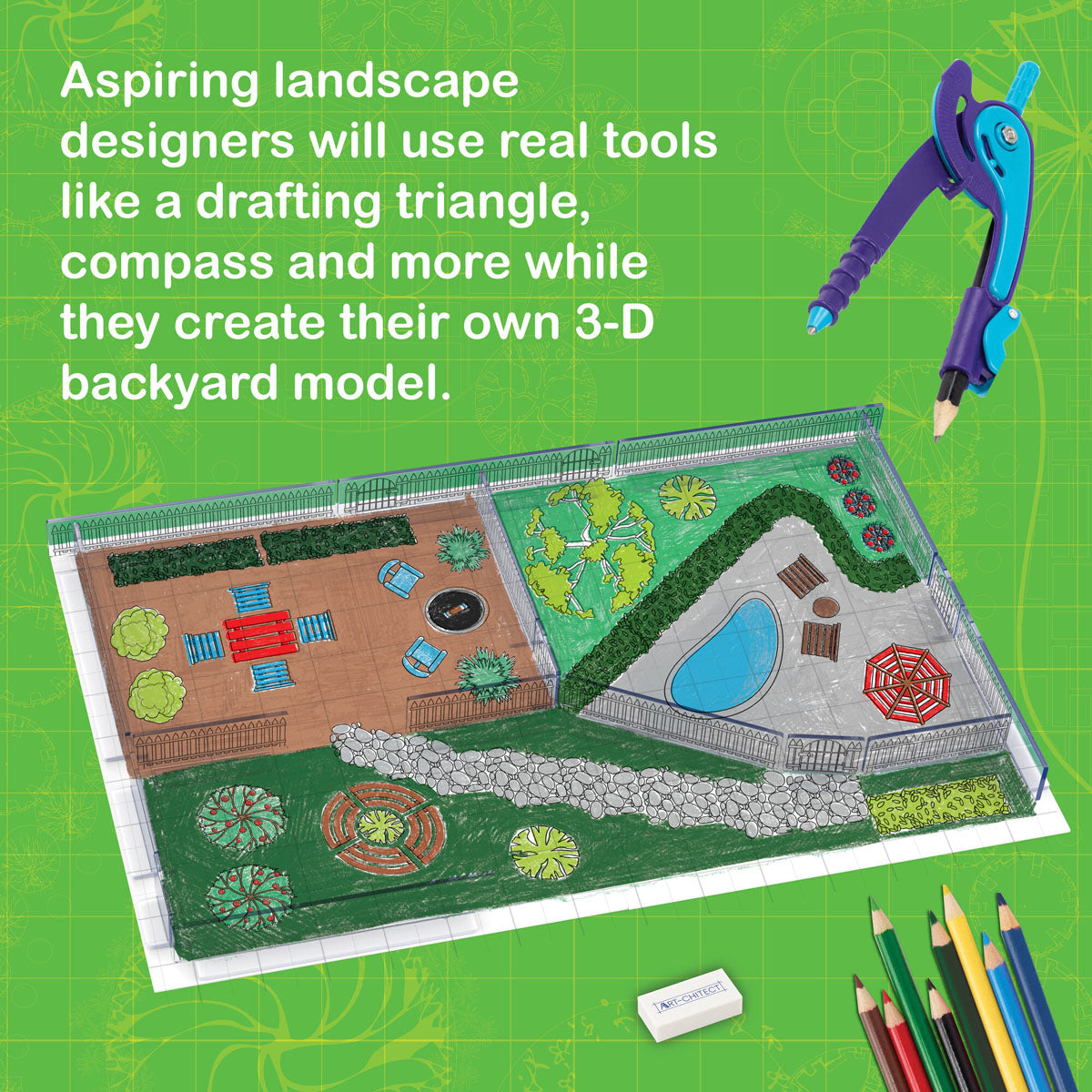 Mindware Art-chitect Landscape Designer Set