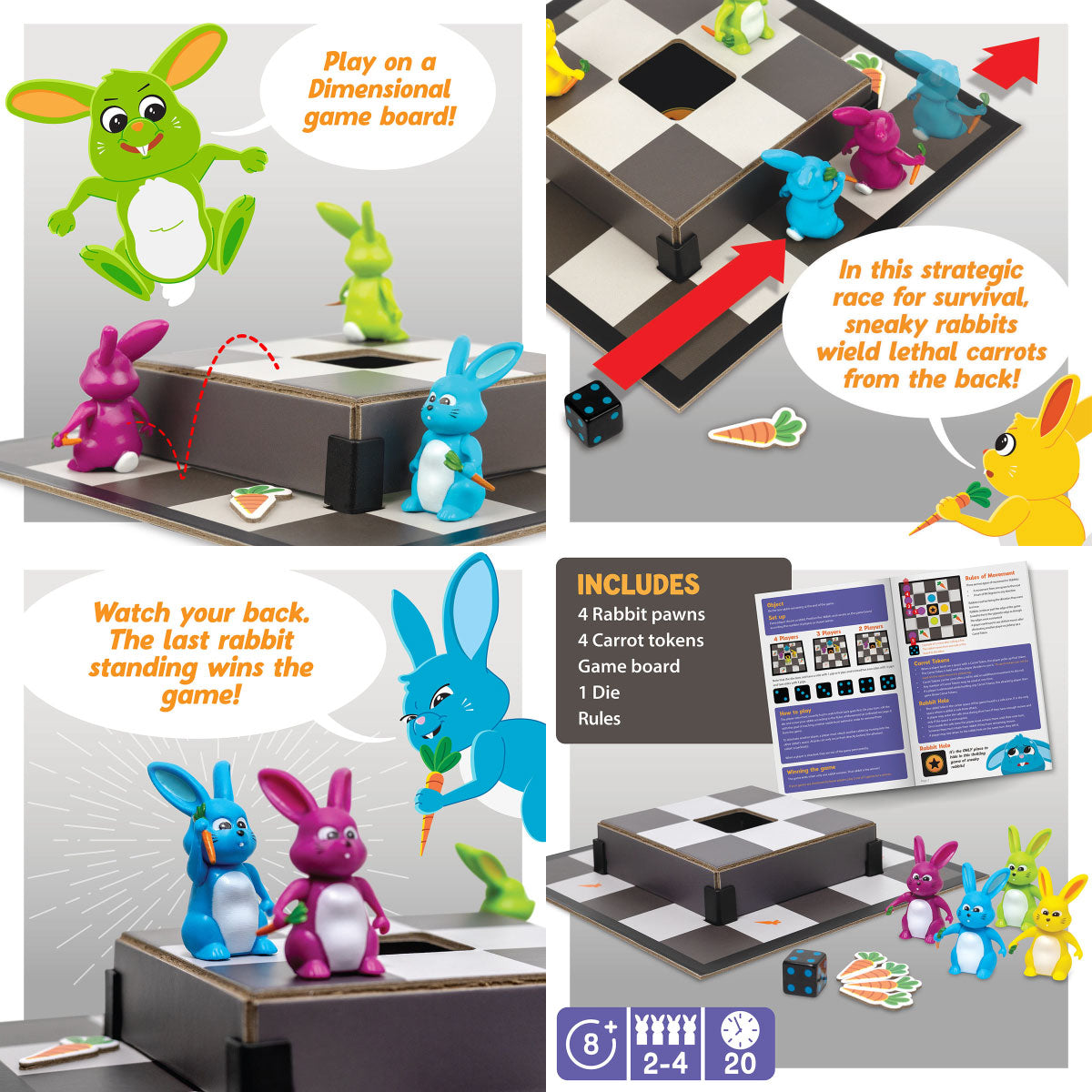 Mindware Stabbits Board Game