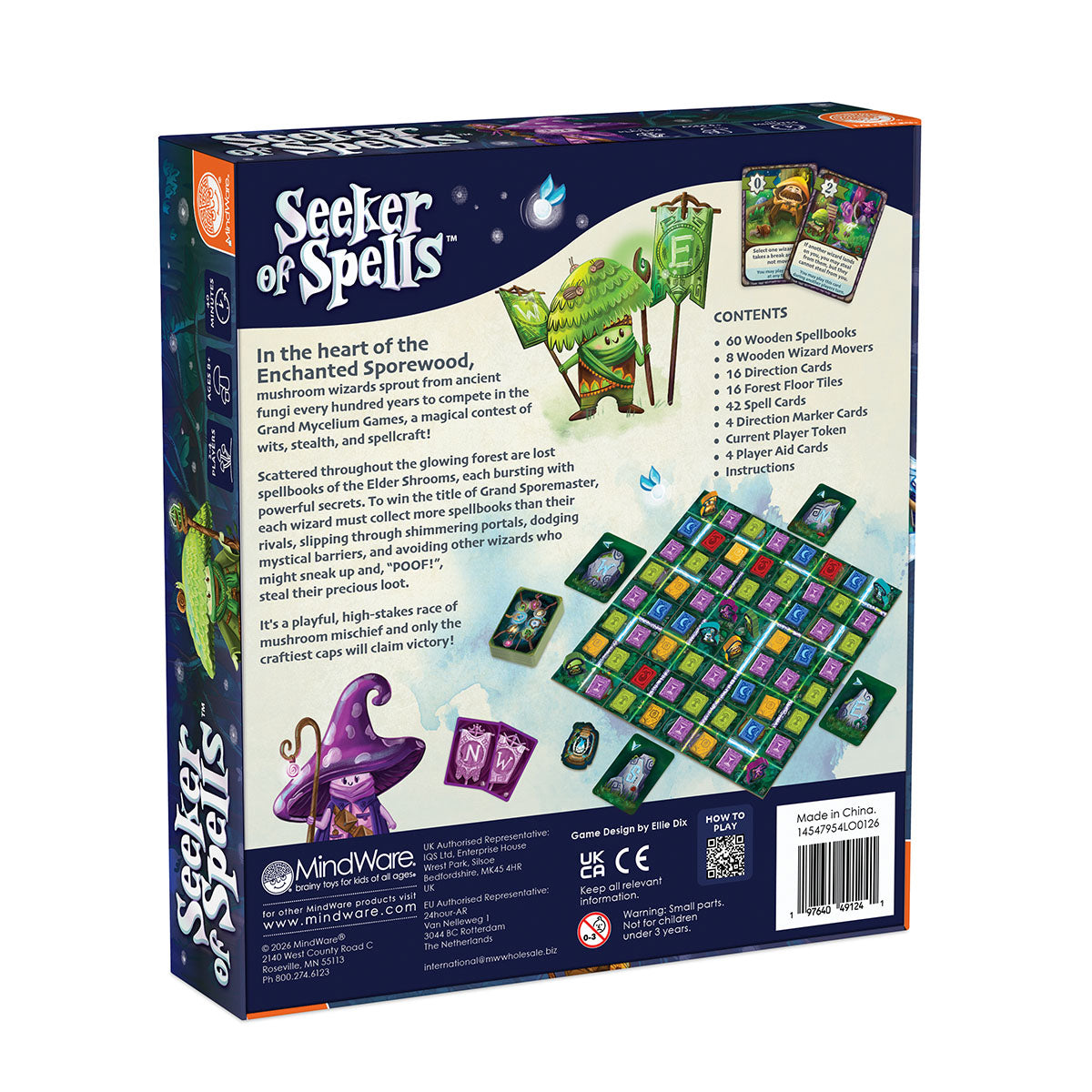 Mindware Seeker of Spells Board Game