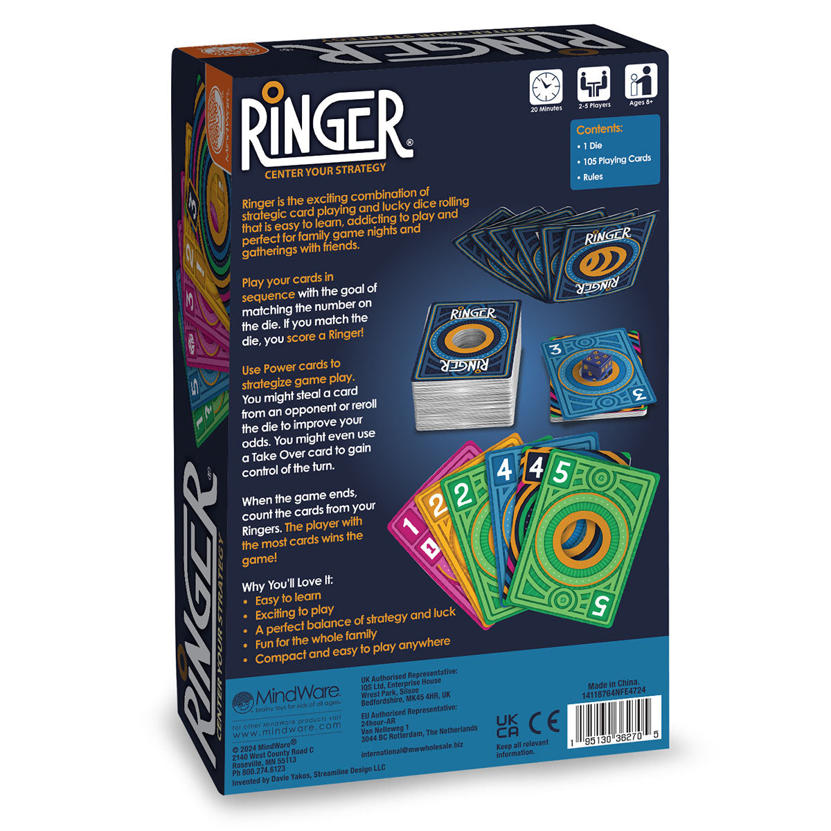 Mindware Ringer Card Game