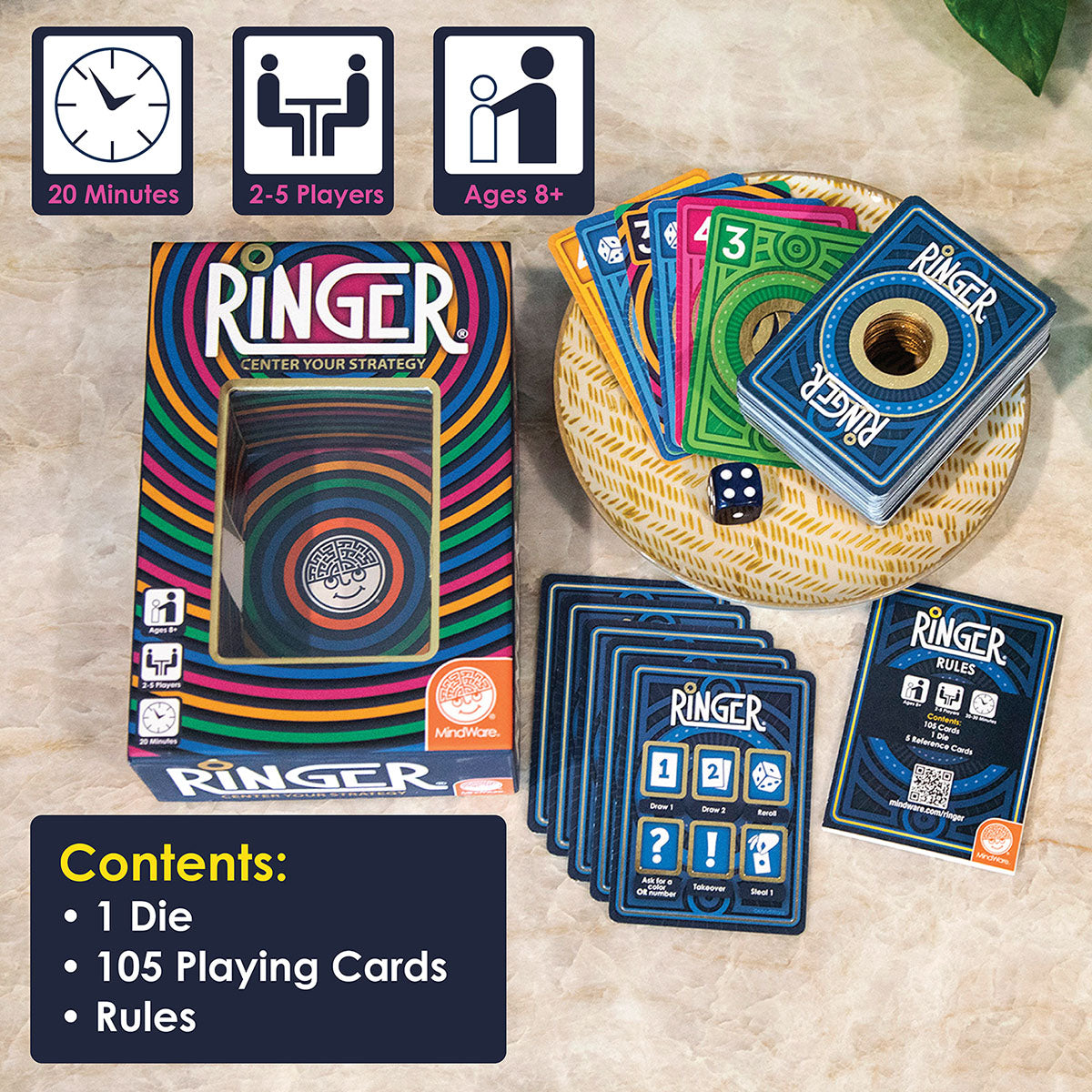 Mindware Ringer Card Game