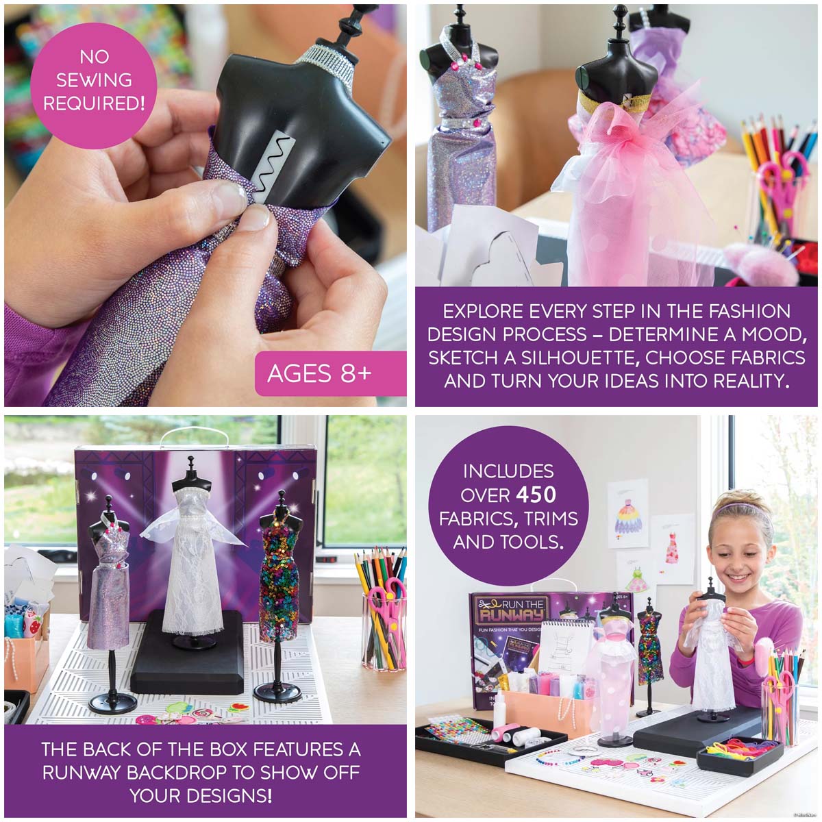Run the Runway Fashion Design Kit from MindWare
